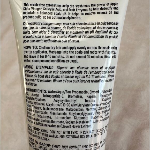 DpHue ACV Apple Cider Vinegar + Salicylic Acid Exfoliating Scalp Detox - Picture 4 of 4